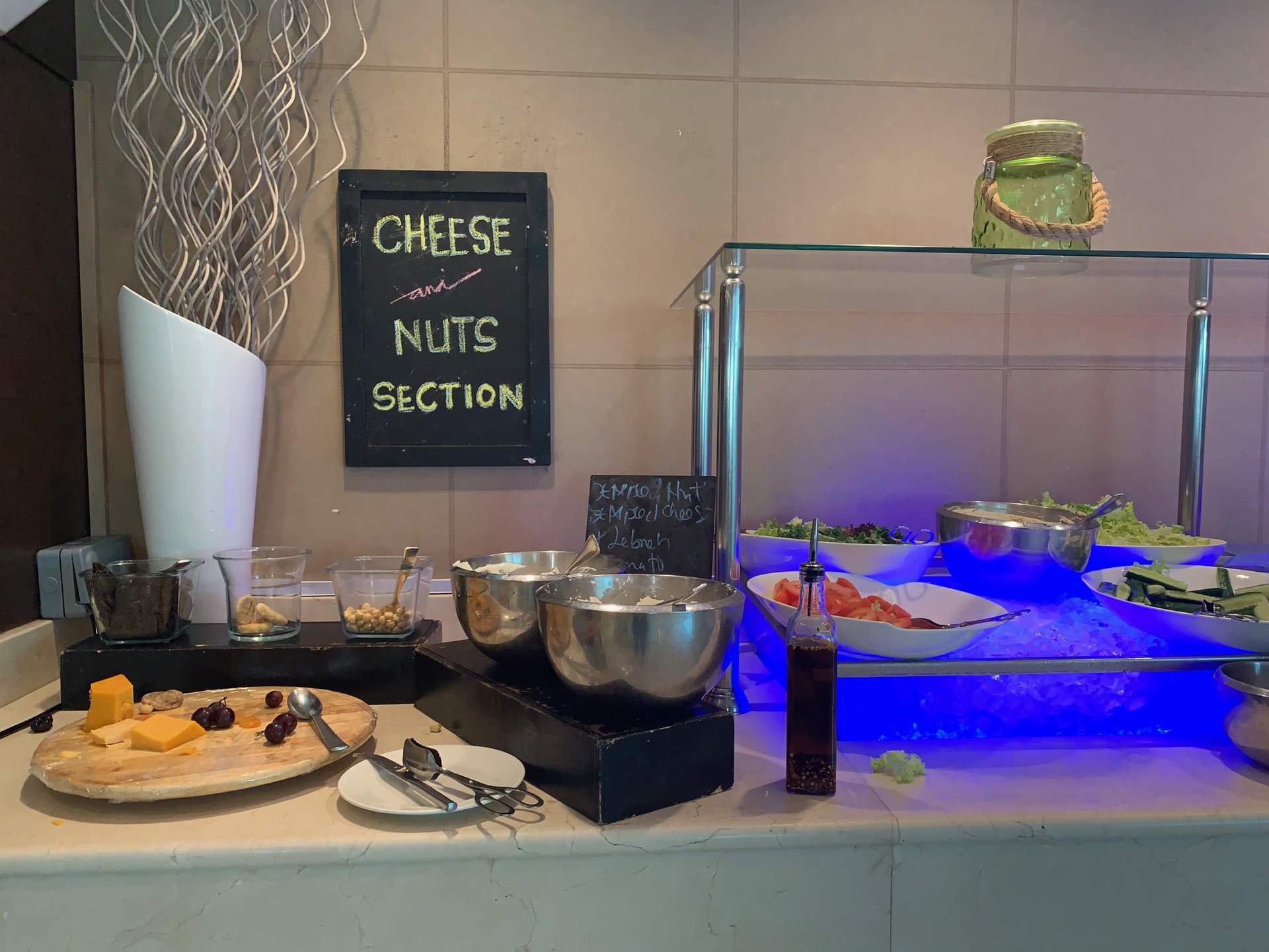 Cheese & Nuts Section